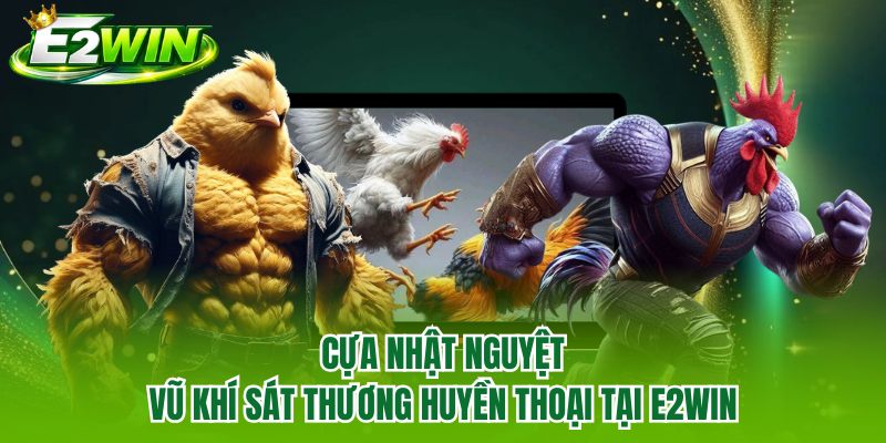 Cựa Nhật Nguyệt - Vũ Khí Sát Thương Huyền Thoại Tại E2WIN