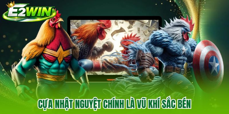 Cựa Nhật Nguyệt chính là vũ khí sắc bén