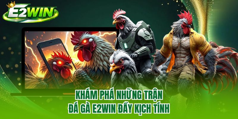 Khám phá những trận đá gà E2WIN đầy kịch tính